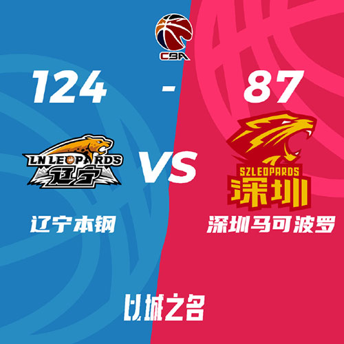 辽宁 124 - 87 深圳