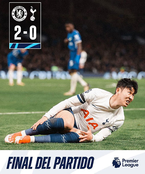切尔西  2 - 0  热刺