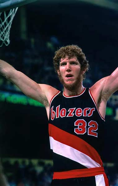 1974年NBA状元：加州大学-比尔-沃顿(Bill Walton)