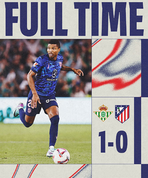 贝蒂斯 1 - 0 马德里竞技